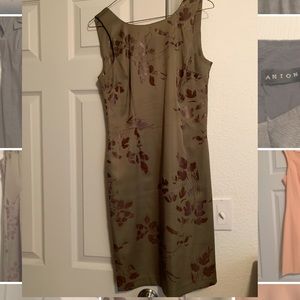 Grey patterned dress